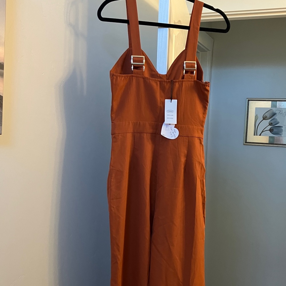 Cider Rust Jumpsuit - Picture 3 of 4